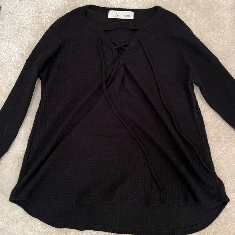Black Vintage Havana long sleeve